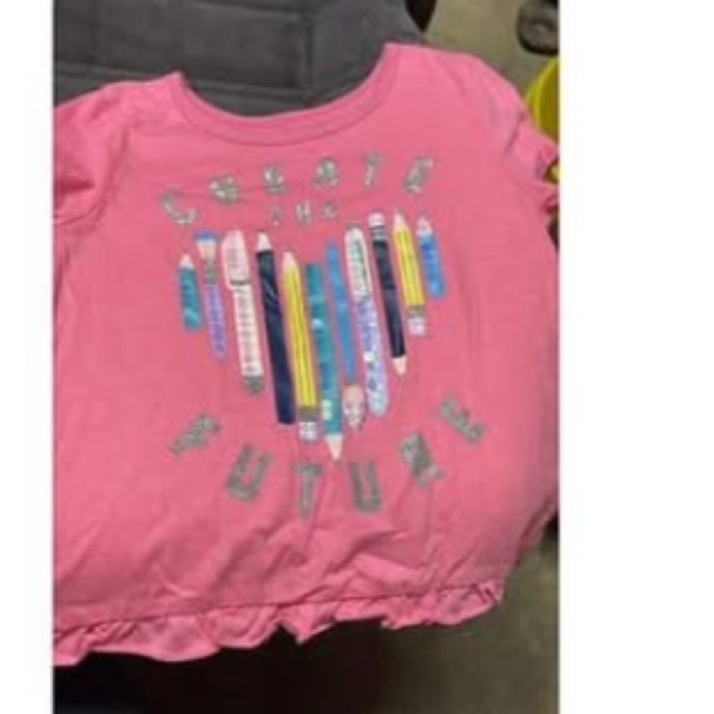 Pink Graphic Kids Shirt